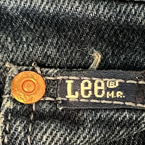 LEE true vintage Union Tag high rise mom jeans, exposed button fly, size 3 MED - Picture 11 of 12